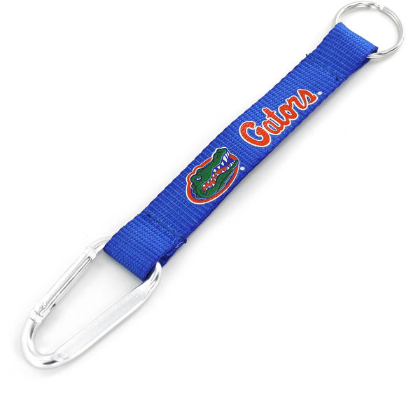 NCAA Florida Gators Carabiner Lanyard Keychain