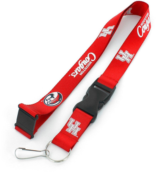 NCAA Houston Cougars Team Lanyard, Red