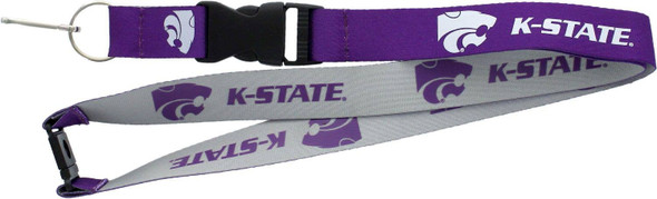 NCAA Kansas State Wildcats Reversible Lanyard Keychain ID Holder NCAA Fan Accessory