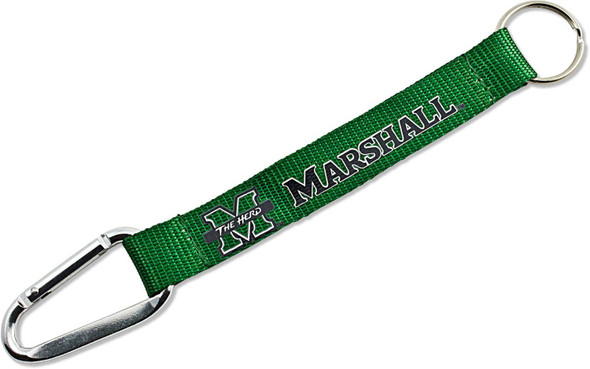 NCAA Marshall Thundering Herd Carabiner Lanyard Keychain ID Holder NCAA Fan Accessory Keychain