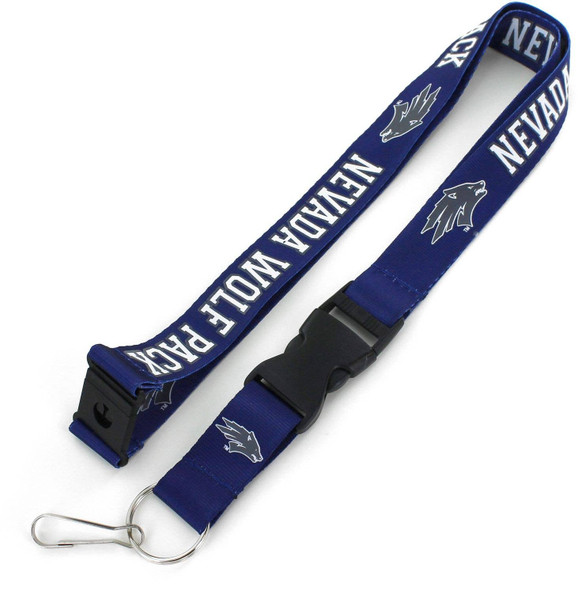 NCAA Nevada Wolf Pack Team Lanyard, Navy
