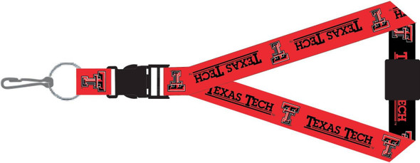 NCAA Texas Tech Red Raiders Reversible Lanyard