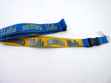 NCAA UCLA Bruins Reversible Lanyard Keychain ID Holder NCAA Fan Accessory
