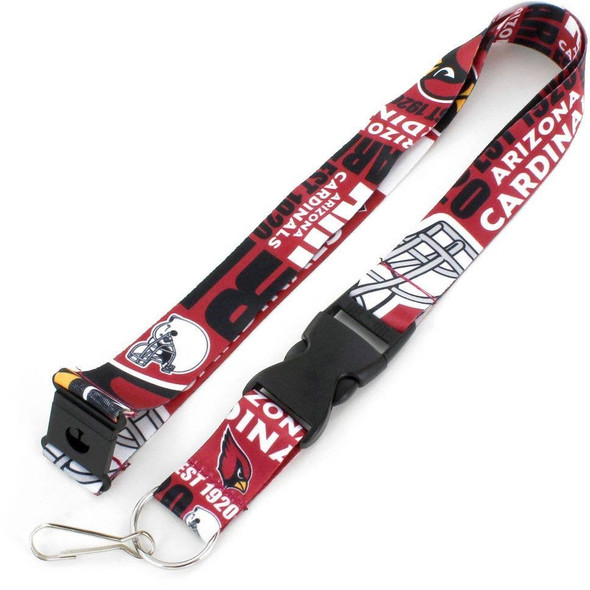 NFL Arizona Cardinals Dynamic Lanyard Keychain ID Holder NFL Fan Accessory
