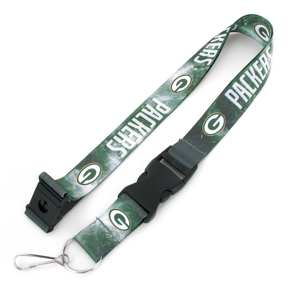NFL Green Bay Packers Galaxy Lanyard Keychain ID Holder NFL Fan Accessory