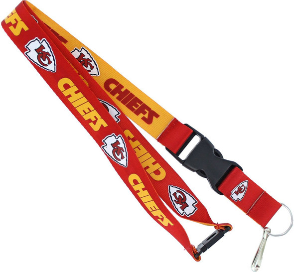 NFL Kansas City Chiefs Reversible Lanyard