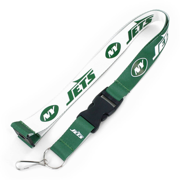NFL New York Jets Reversible Lanyard Keychain ID Holder NFL Fan Accessory