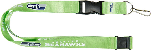 NFL Seattle Seahawks Team Lanyard, Lime Green