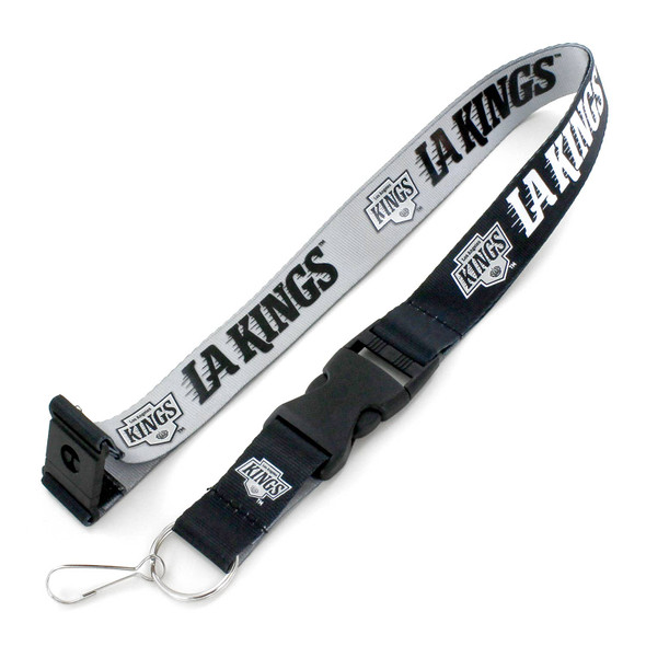 NHL Los Angeles Kings Reversible Lanyard Keychain ID Holder NHL Fan Accessory