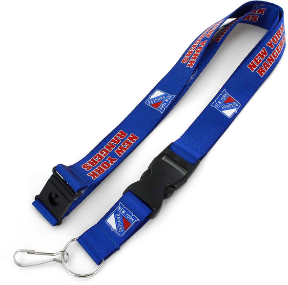 NHL New York Rangers Team Lanyard, Blue