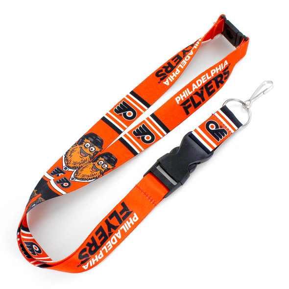 NHL Philadelphia Flyers Mascot Lanyard Keychain ID Holder NHL Fan Accessory