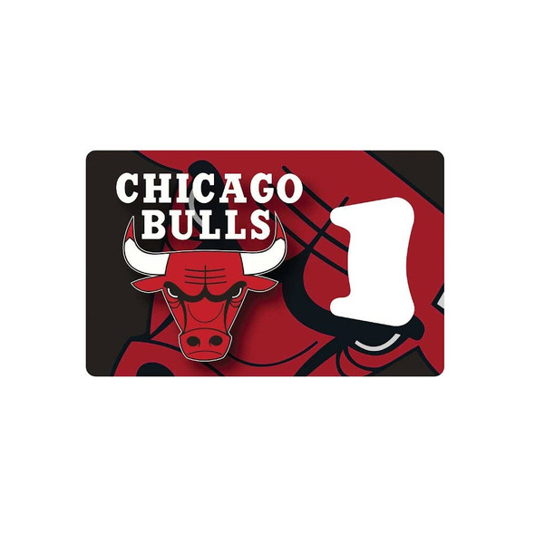 NBA Chicago Bulls Credit Card Bottle Opener Magnet