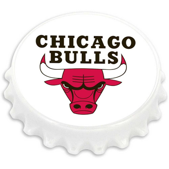 NBA Chicago Bulls Bottle Cap Bottle Opener Magnet