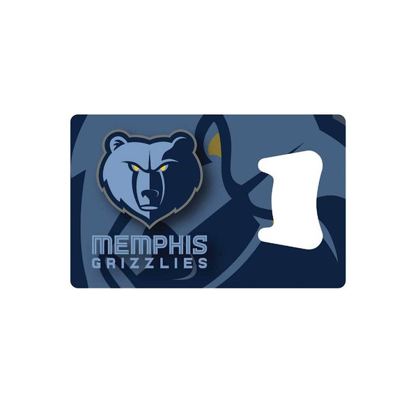 NBA Memphis Grizzlies Credit Card Bottle Opener Magnet