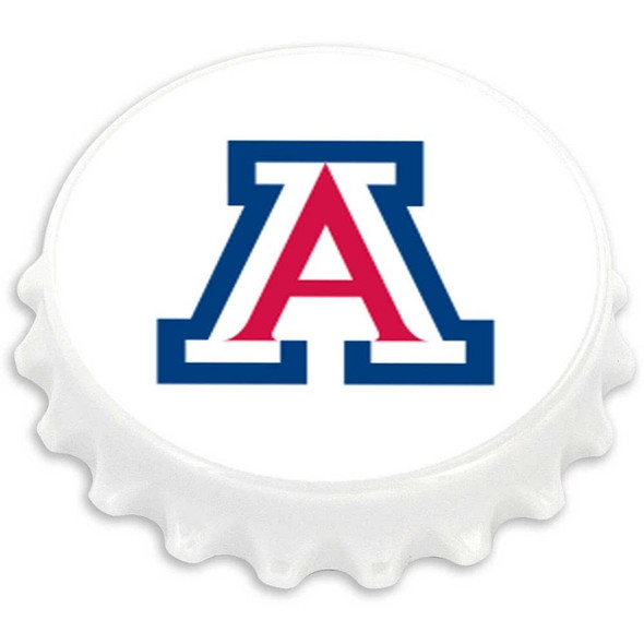 NCAA Arizona Wildcats Bottle Cap Bottle Opener Magnet