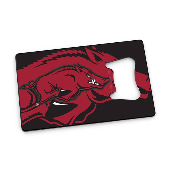 NCAA Arkansas Razorbacks Credit Card Bottle Opener Magnet