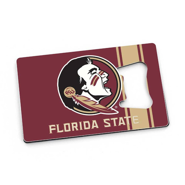 NCAA Florida State Seminoles Card Bottle Opener Magnet