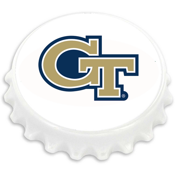 NCAA Georgia Tech Yellow Jackets Bottle Cap Opener Magnet