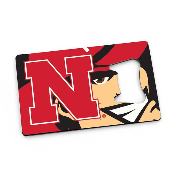 NCAA Nebraska Cornhuskers Credit Card Bottle Opener Magnet
