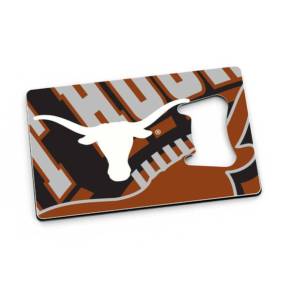NCAA Texas Longhorns Credit Card Bottle Opener Magnet