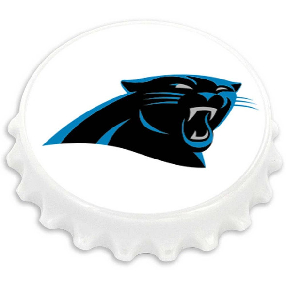 NFL Carolina Panthers Bottle Cap Bottle Opener Magnet