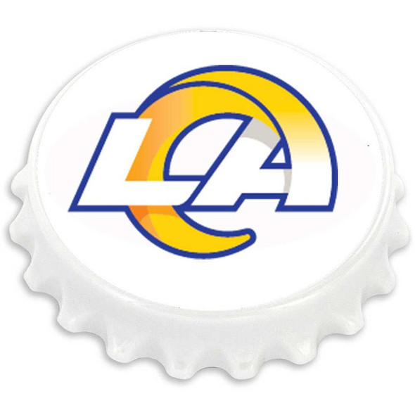 NFL Los Angeles Rams Bottle Cap Bottle Opener Magnet