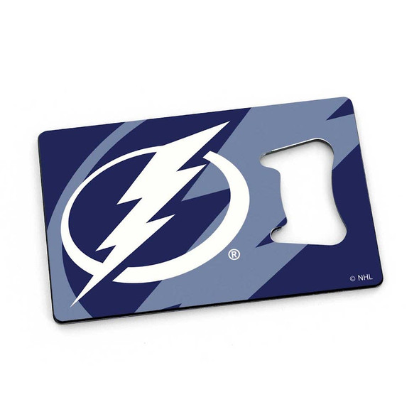 NHL Tampa Bay Lightning Credit Card Bottle Opener Magnet