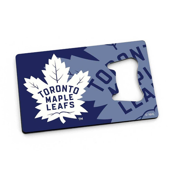 NHL Toronto Maple Leafs Credit Card Bottle Opener Magnet