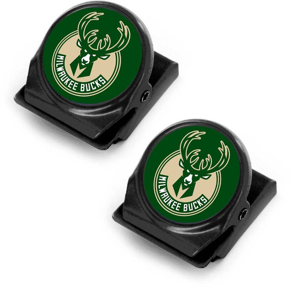 NBA Milwaukee Bucks 2pk Memo Clip Magnet