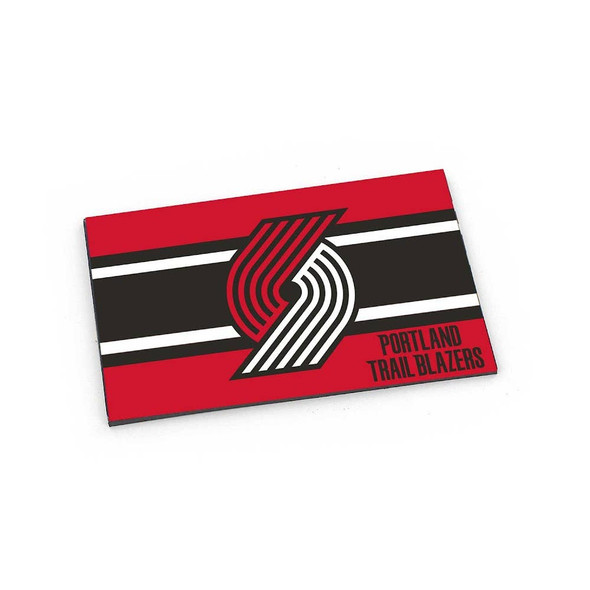 NBA Portland Trail Blazers Striped Magnet