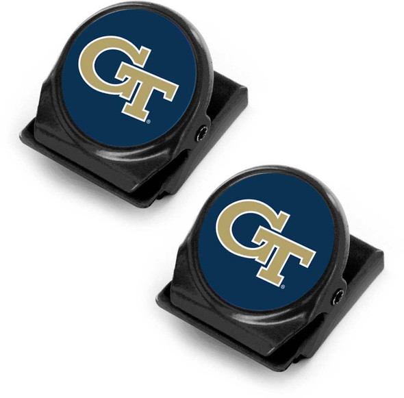 NCAA Georgia Tech Yellow Jacks 2pk Memo Clip Magnet