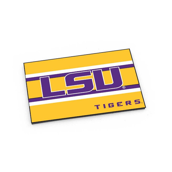 NCAA LSU Tigers Striped Magnet