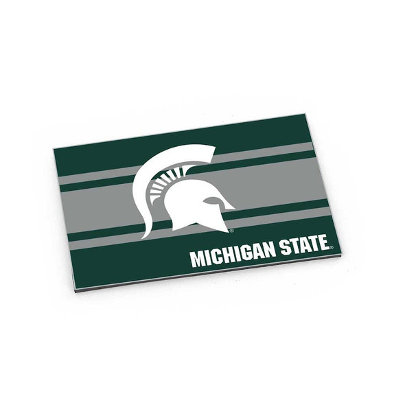 NCAA Michigan State Spartans Striped Magnet
