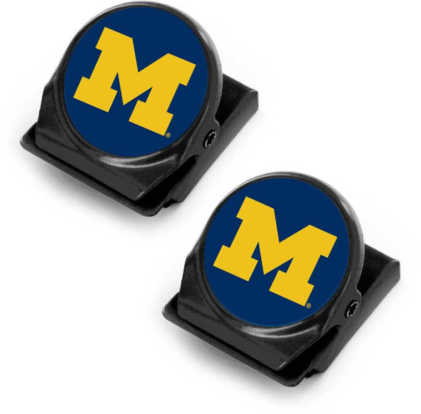 NCAA Michigan Wolverines 2pk Memo Clip Magnet