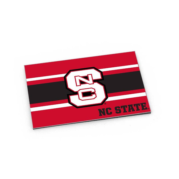 NCAA North Carolina State Wolfpack Striped Magnet