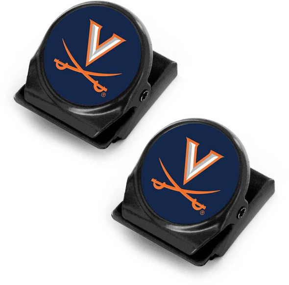 NCAA Virginia Cavaliers 2pk Memo Clip Magnet