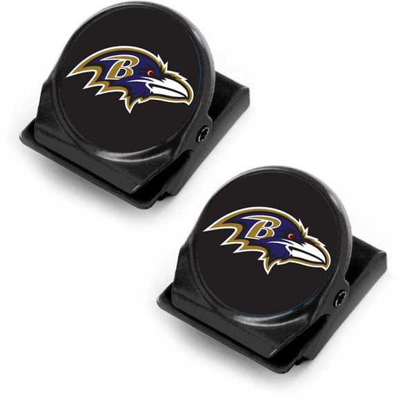 NFL Baltimore Ravens 2pk Memo Clip Magnet
