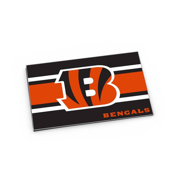 NFL Cincinnati Bengals Striped Magnet