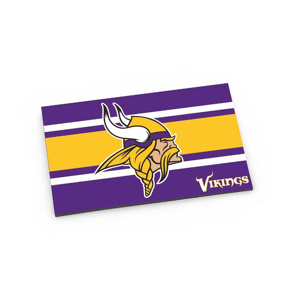 NFL Minnesota Vikings Striped Magnet