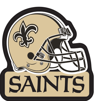 NFL New Orleans Saints Football Helmet Magnet
