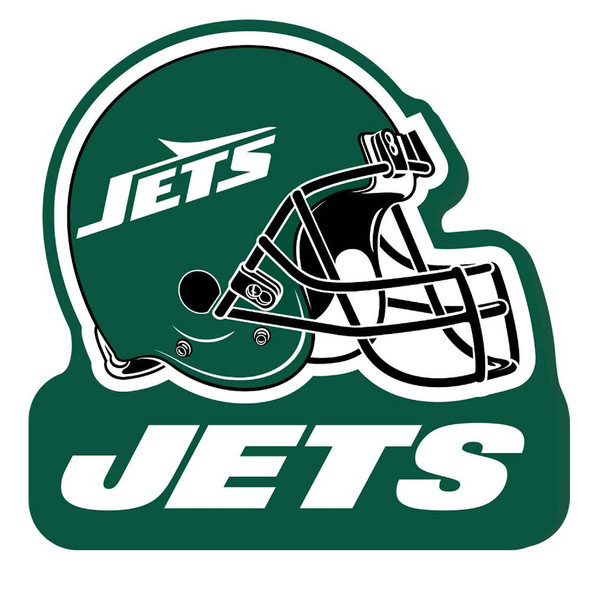 NFL New York Jets Football Helmet Magnet