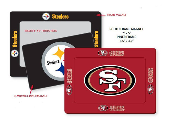 NFL Pittsburgh Steelers Photo Frame Magnet
