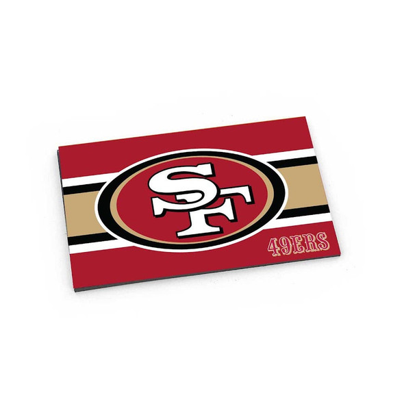 NFL San Francisco 49ers Striped Magnet