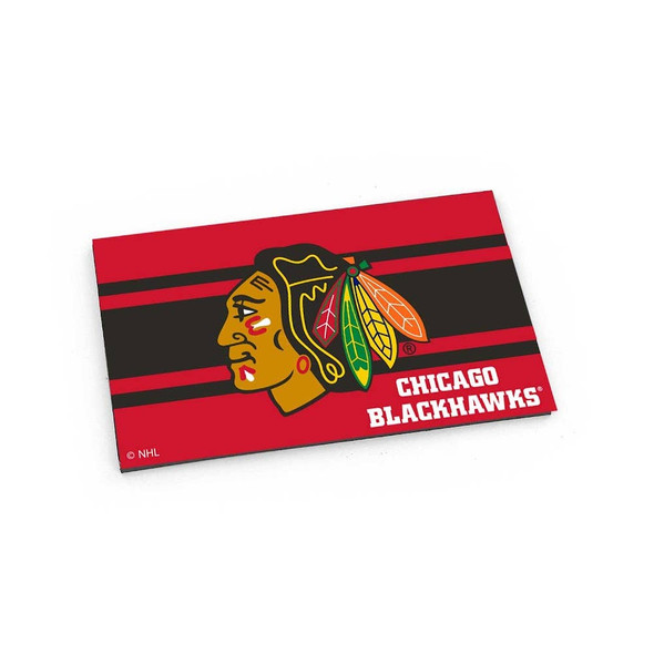 NHL Chicago Blackhawks Striped Magnet