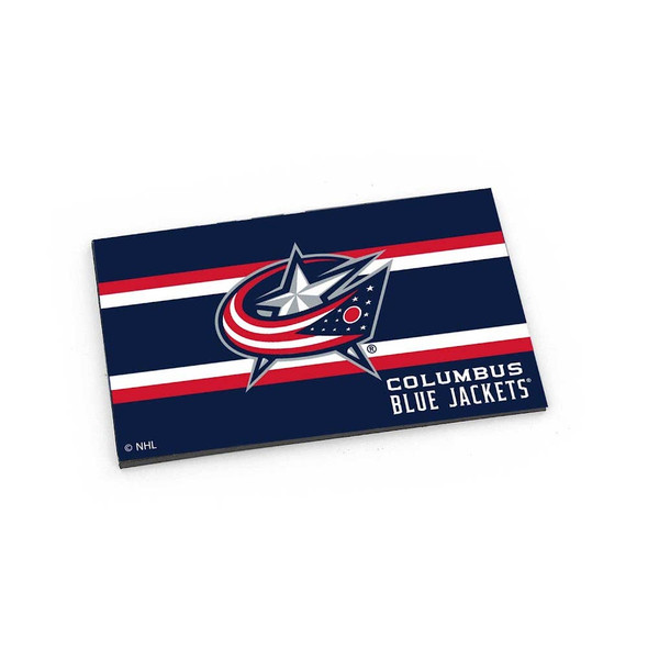 NHL Columbus Blue Jackets Striped Magnet