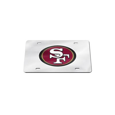 San Francisco 49ers Laser Tag License Plate