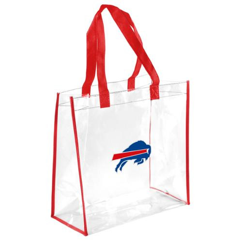 Buffalo Bills Clear Square Stadium Approved Tote