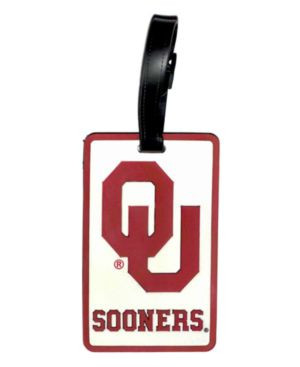 Oklahoma Sooners soft Bag Tag