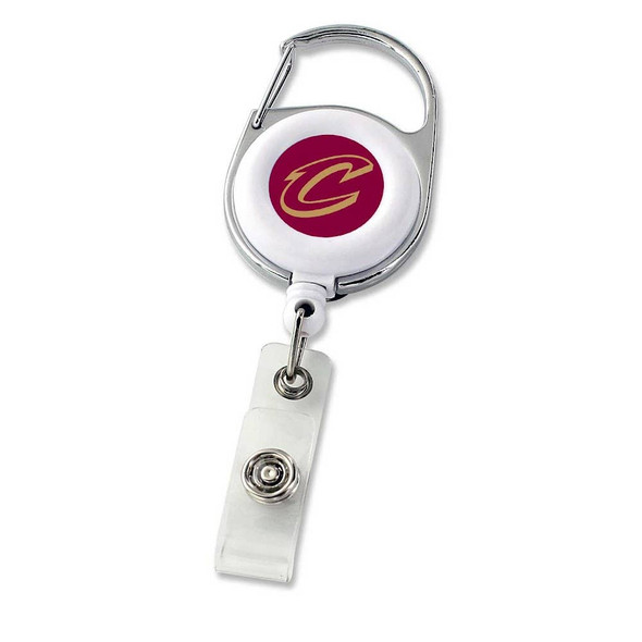 NBA Cleveland Cavaliers Deluxe Clip Badge Reel