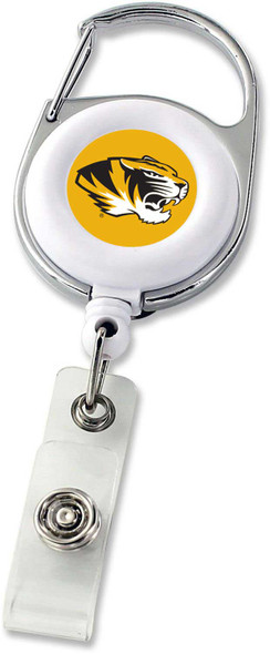 NCAA Missouri Tigers Deluxe Clip Badge Reel